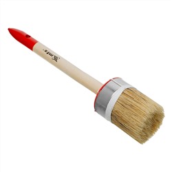 Кисть круглая, Профи №14 (50 мм) натуральная щетина, деревянная ручка MTX