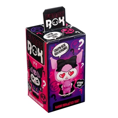 Игрушка - сюрприз Funny box WOOW TOYS «Злой кролик»: детский брелок, наклейки, карточка, МИКС