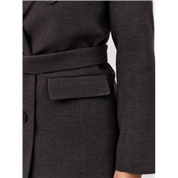 Пальто женское демисезонное 26897 (темно-серый)