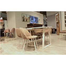 Стул SHT-ST34-1/S95-1
                        латте / белый муар