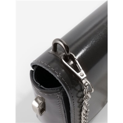 Крепления для ручек на сумку, металлические, 1.8×1.5×0.5 см, 2 шт., 4 винта, цвет чёрный никель