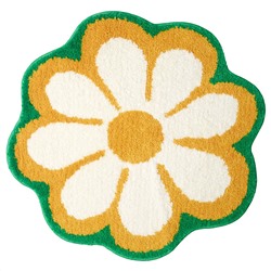 KÄRRKNIPPROT, Badematte, Blumenmuster/bunt,, 65 cm