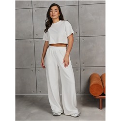 Брюки "Диагональ" Экрю Женские