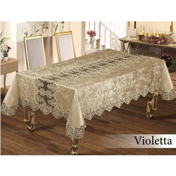 Скатерть 160x220 см. VIOLETTA BEJ - Maison Royale