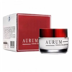 Антивозрастной крем для лица с коллагеном и женьшенем Aurum 50 гр