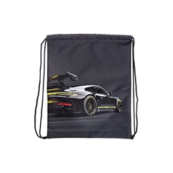 Мешок для обуви, 435×360 мм, Stavia (плотность 600D) «Машина с жёлтой полосой»