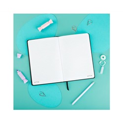 Записная книжка А5 80л., кожзам, MESHU "Ice", твердая обложка, тиснение фольгой, вырубка, блок в линию