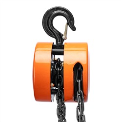 Таль цепная, 1 т, H подъема 2.5 м, расстояние между крюками 300 мм Sparta