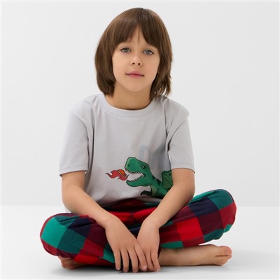 Новый год. Пижама детская KAFTAN "Дракон", размер 34 (122-128 см)