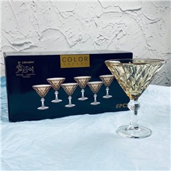 589-100 Набор из 6 креманок 200мл в под.уп.(х8) Стекло