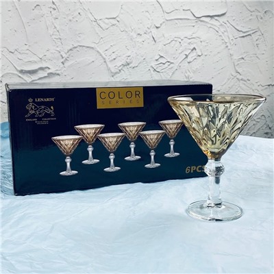 589-100 Набор из 6 креманок 200мл в под.уп.(х8) Стекло