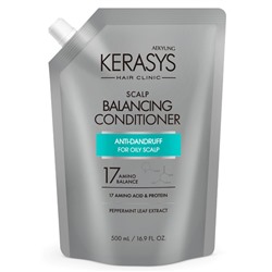 Kerasys Кондиционер для лечения кожи головы освежающий 500 запаска
