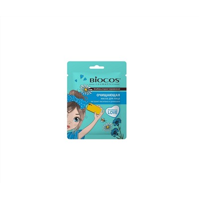 Biocos Тканевая маска для лица Очищающая