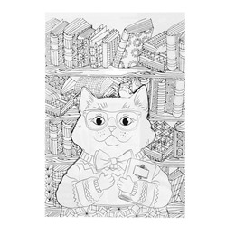 Набор для творчества. Фреска песком «Кот»