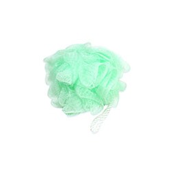 Мочалка для тела "Бантик" МИДИ, ПЭ, 10х10см