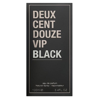 Fragrance World Deux Cent Douze Vip Black For Men edp 100 ml