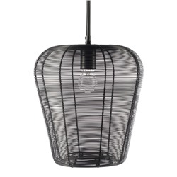 Светильник подвесной Vinger, Ø28х30 см, черный