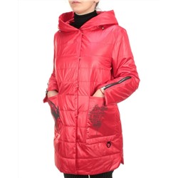 ZW-2181-C RED Куртка демисезонная женская BLACK LEOPARD (100 гр.синтепона)