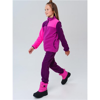 Комплект для девочки: куртка и брюки флисовые