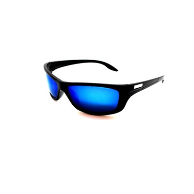Мужские поляризационные - POLARIZED 3001 черный матовый синий