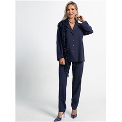 Костюм брючный Стилизация (темно-синий) К15331-4М