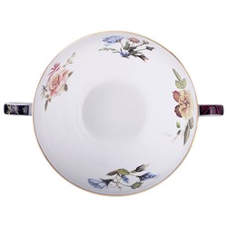 БУЛЬОННИЦА С БЛЮДЦЕМ LEFARD "КОБАЛЬТ" 450 МЛ (КОР=24НАБ.)