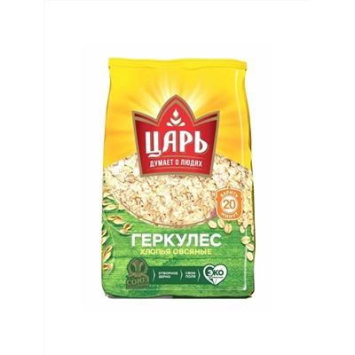 ЦАРЬ Хлопья овсяные ГЕРКУЛЕС 400гр