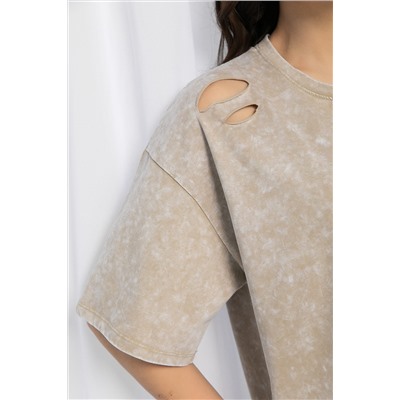 Футболка Микель (бежевая) Б13121-20М