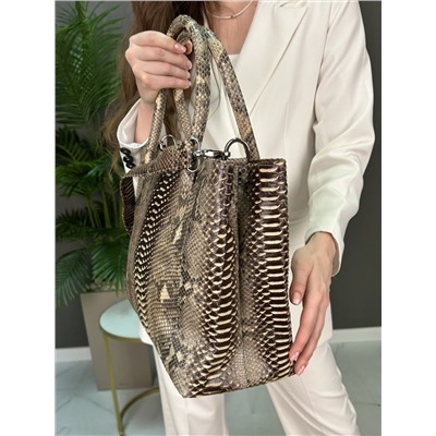 Сумка женская из кожи питона