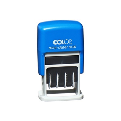 Датер-мини автоматический COLOP S 120 SD, сокращенная дата, высота шрифта 3.8 мм