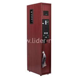 Колонка 10" (30-32 HOME SOUND) динамик 6шт/2х10"; 2х4"; 2х1.5" комплект 2 колонки ELTRONIC (красная)