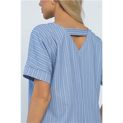 Платье Покоряя сердца (джинс) П13460-1М