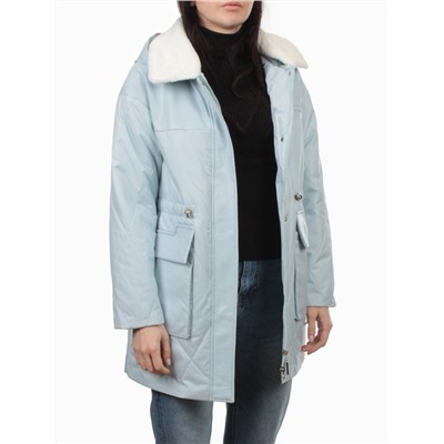 M24-096 BLUE Куртка демисезонная женская (100 гр. холлофайбер)