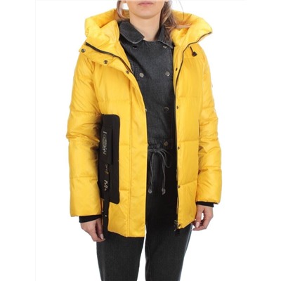 8328 YELLOW Куртка зимняя женская (200 гр. холлофайбера)