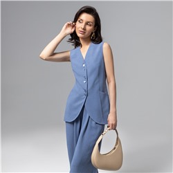 Жилет с карманами, Идеал для всех (синий)