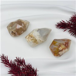 Радуга Самоцветов "Свеча" из Цветочного Агата