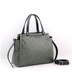 Сумка 457 македония оливковый+черный НОВИНКА