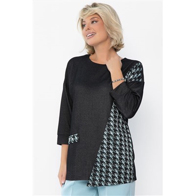 Джемпер Глория (графит/тиффани) Б12199-30