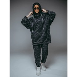 Худи Ваниль варенка серый Лт