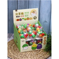 Набор ластиков "Vegetables", шоу-бокс 18 шт.