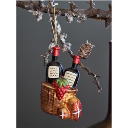 Набор ёлочных украшений Christmas feast из коллекции New Year Essential, 4 шт.