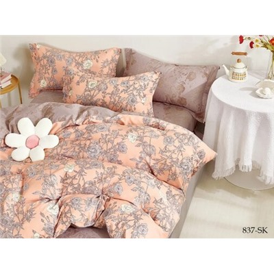 КПБ сатин в коробке (нав 50*70) Satin de Luxe SK Клео <837-SK>