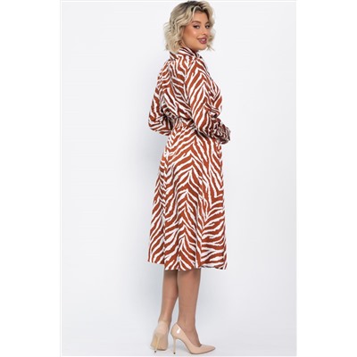 Платье Вайолет (оранжевое) П14775-45М