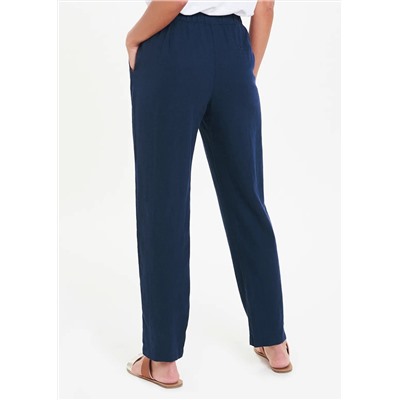 Tapered Linen Trousers
