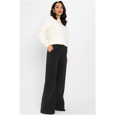 Брюки на резинке Бинори (черные) Б14405-30М