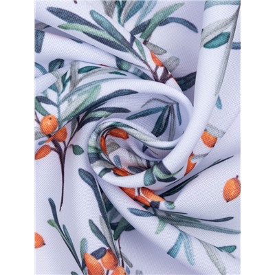 Комплект штор для кухни с подхватами Berry garden, 145×180 см-2 шт., 100% п/э