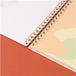 Фотоальбом на спирали 20 листов «Балерины и цветы», объёмный элемент и 4 вкладки, 24×24 см