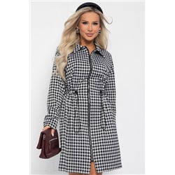 Платье Зарина (черно-белое) П14227-5М