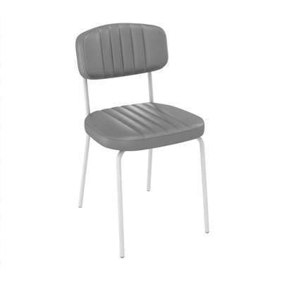 Стул SHT-ST85-C1/S188
                        дымчатый / белый муар