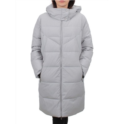 98720 LT. GRAY Пальто зимнее женское (холлофайбер 150 гр.)